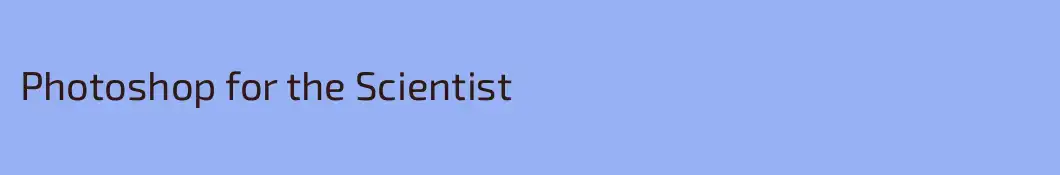Photoshop for the Scientist